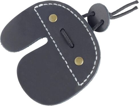 عروات أصابع الرماية الجلدية من Toprank - واقي أصابع مصنوع يدويًا لمعدات ممارسة الرماية، علامة تبويب أصابع القوس المنحنية in Kuwait