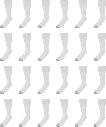 جوارب Hanes Men's FreshIQ Over The Calf Tube (عبوة من 12) in Saudi Arabia