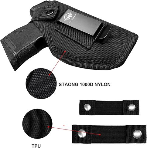 حافظات مسدسات IWB للمسدسات الصغيرة: Ruger LCP 380، LCP MAX، LCP II- Sig Sauer P938 P238- Walther PPK 380، Kimber Micro 9 - S&W Bodyguard 380 - Kel-Tec P3AT .380 in Kuwait
