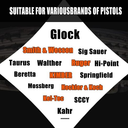 حافظات مسدسات IWB للمسدسات الصغيرة: Ruger LCP 380، LCP MAX، LCP II- Sig Sauer P938 P238- Walther PPK 380، Kimber Micro 9 - S&W Bodyguard 380 - Kel-Tec P3AT .380 in Kuwait
