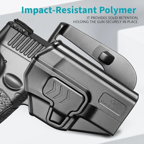 Taurus G2C G3C Holster, OWB Holster Fits 9mm/.40 Cal Taurus G2C/G3C/G2S, Taurus Millennium G2 PT111/PT140, Outside Waistband Carry, Level II Retention Locking System, 360° Adjustable, Right/Left Hand in Saudi Arabia