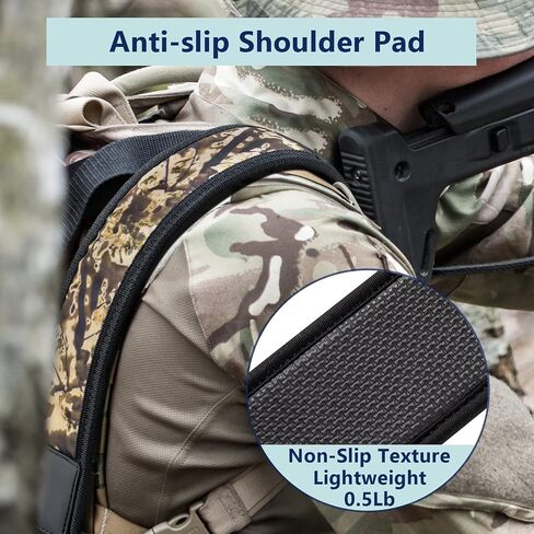EZshoot Two Point Sling with Swivels, Comfortable Neoprene Padded, Length Adjustable Shoulder Strap for Outdoors in Saudi Arabia