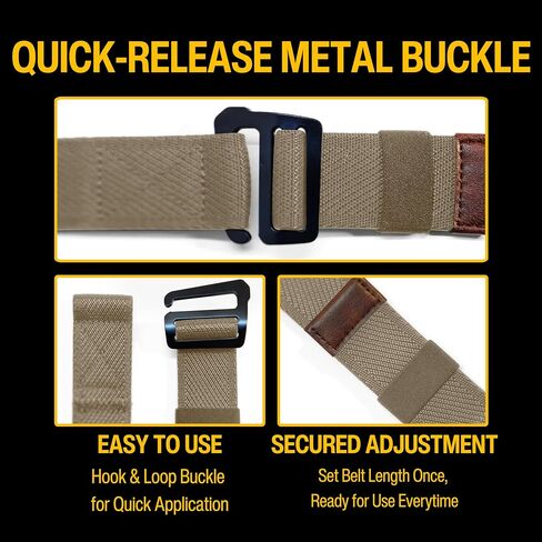 Hybrid Tactical Belt | 1.5" Everyday Carry Belt – Adjustable, Secure, & Comfortable Equipment Support in Kuwait