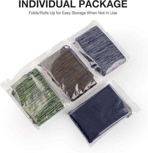 4Pcs Gun Socks for Rifles and Shotguns, Silicone Treated Knit 52 x 4.5 In Gun Sock Elastic Design for Gun Storage Hunting and Shooting Accessories, Perfect Father's Day Gift for Men in Kuwait