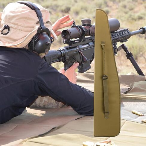 حافظات بندقية ناعمة حقيبة بندقية بندقية ناعمة حقيبة بندقية حقيبة طويلة جيوب بسحاب حقيبة نقل تكتيكية كلاسيكية حزام كتف قابل للتعديل مقاومة للماء نطاق الرماية والصيد in Kuwait