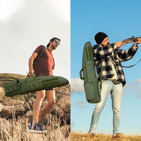 Soft Case 38" 42" 46" 52" Bag with Padded Handle - Adjustable Sling, Multiple Pouches Outdoor Gear Storage Bags in Saudi Arabia