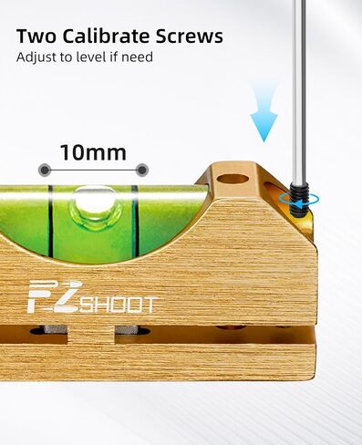 EZshoot Scope Leveling Kit with High-precision Bubble Leveling System, Magnetic Universal Leveling Tool, Compact Storage Case for Equipment and Maintenance in Saudi Arabia