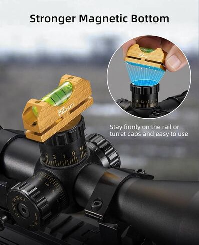EZshoot Scope Leveling Kit with High-precision Bubble Leveling System, Magnetic Universal Leveling Tool, Compact Storage Case for Equipment and Maintenance in Saudi Arabia
