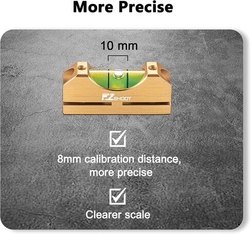 EZshoot Scope Leveling Kit with High-precision Bubble Leveling System, Magnetic Universal Leveling Tool, Compact Storage Case for Equipment and Maintenance in Saudi Arabia