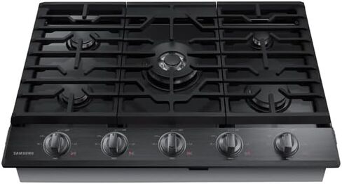 SAMSUNG NA36N6555TG / NA36N6555TG/AA / NA36N6555TG/AA 36 inch Black Stainless 5 Burner Gas Cooktop in Saudi Arabia