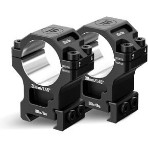 7075 Series Aluminum 30mm 34mm 1 inch Scope Rings, High Precision Pre-lapped Picatinny Scope Rings, Medium/High/Low Profile Scope Mount for Picatinny Rail in Kuwait