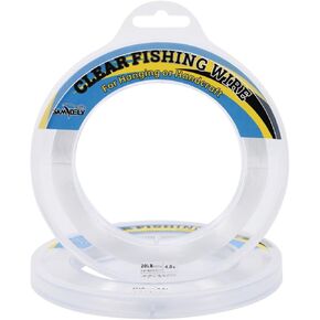 Clear Fishing Wire 200 Yards Invisible Hanging Line Strong Monofilament Nylon Thread Supports 20 Pounds for Balloon Garland, Crafts, Picture Hanging & Decorations in Kuwait