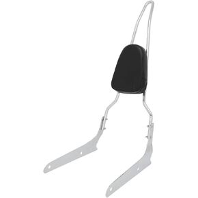 Passenger Sissy Bar Backrest Rear Pad for Honda Shadow 750 Spirit VT750C2 VT750C2F Phantom VT750C2B, Black in Saudi Arabia