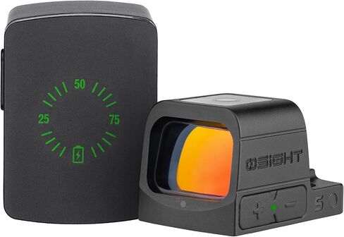 OSIGHT S مشهد مغلق صغير متعدد الشبيكات مع غطاء شحن، 2 نقطة MOA و 32 دائرة MOA لبصمة RMSc، مشاهد انعكاسية متينة خالية من المنظر (نقطة حمراء) in Kuwait