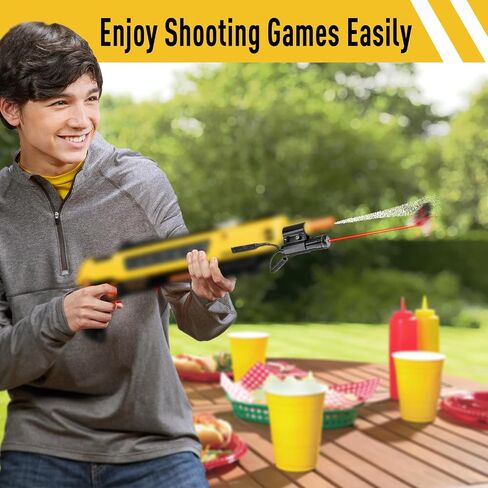 رؤية شعاع الليزر لمسدس الملح Bug 2.0 و3.0 و4.0، ليزر JulyTek قابل للتعديل لمطلق ملح Fly Gun، ملحقات Bug Salt Airsoft للرماية الداخلية والخارجية (رؤية الليزر فقط) in Saudi Arabia