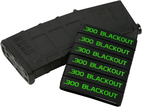 Aolamegs 300 Blackout Magazine Marking Band 6 Pack in Saudi Arabia