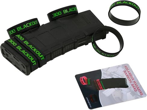Aolamegs 300 Blackout Magazine Marking Band 6 Pack in Saudi Arabia