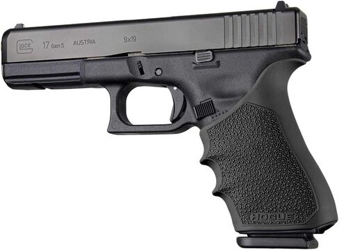 Hogue HandAll Beavertail Grip Sleeve for Glock 17, 18, 19X, 20, 21, 22, 24, 31, 34, 35, 40, 41, 45, 47 (Gen 1, 2 & 5) in Saudi Arabia