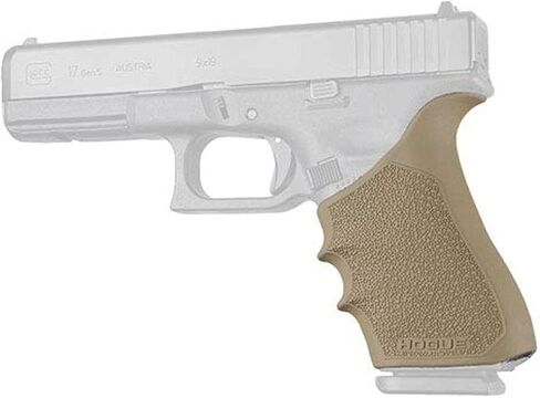 Hogue HandAll Beavertail Grip Sleeve for Glock 17, 18, 19X, 20, 21, 22, 24, 31, 34, 35, 40, 41, 45, 47 (Gen 1, 2 & 5) in Saudi Arabia