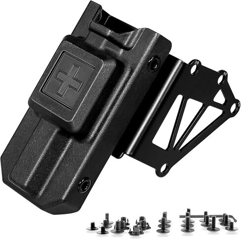 Tourniquet Holder for Gun Holster, Tactical Tourniquet Holder Adapter Mount, Police Gear Accessories with QLS Kit for 3-Hole Holster in Saudi Arabia