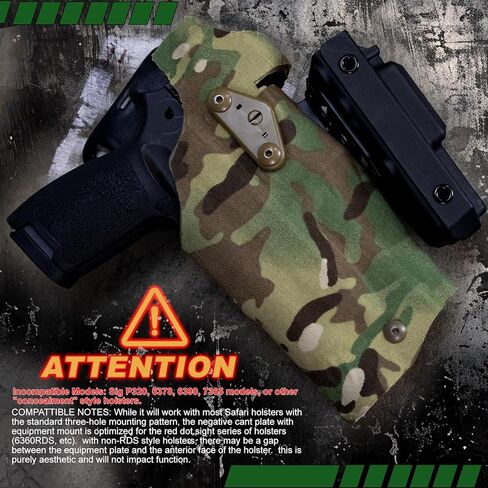 Tourniquet Holder for Gun Holster, Tactical Tourniquet Holder Adapter Mount, Police Gear Accessories with QLS Kit for 3-Hole Holster in Saudi Arabia