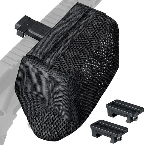 CVLIFE Thickened Brass Catcher, Heat Resistant Nylon, Quick Release. | Zipper Bottom Design,Easy to Attach, Customizable Settings, Unrestricted Ejection Space, Come with Extra Picatinny Mount. in Kuwait