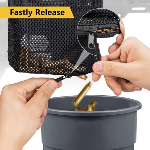CVLIFE Thickened Brass Catcher, Heat Resistant Nylon, Quick Release. | Zipper Bottom Design,Easy to Attach, Customizable Settings, Unrestricted Ejection Space, Come with Extra Picatinny Mount. in Kuwait