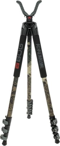 BOG Adrenaline Switcheroo Shooting Rests, Monopods, Bipods, and Tripods with Universal Shooting Rest Heads, Leg Lever Locks, and Lightweight Aluminum Construction for Hunting, Outdoors in Saudi Arabia