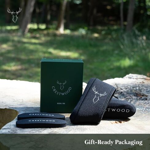 CRESTWOOD (عبوة من قطعتين) وسادة الارتداد العالمية، وسادات الارتداد للأرداف، وإكسسوارات البندقية والبندقية، والصيد، والطين الرياضي، وإكسسوارات إطلاق النار، وحافظة الأطراف سهلة الارتداء in Kuwait