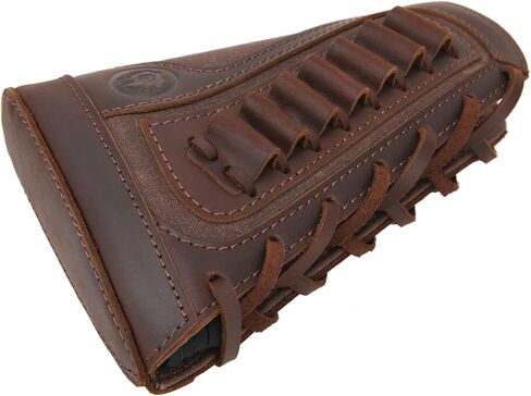 الجلود الخد بقية قماش خيرة شل حامل بندقية الارتداد الوسادة .308 .30-30 .22LR 12GA in Kuwait