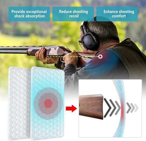 تحل وسادة الارتداد Ludex محل وسادة الارتداد OEM Browning Reactar G3، من أجل قميص أو سترات الرماية، وتعزز راحة التصوير بدقة ومتانة، ومنصات الكتف لسترات الرماية in Kuwait