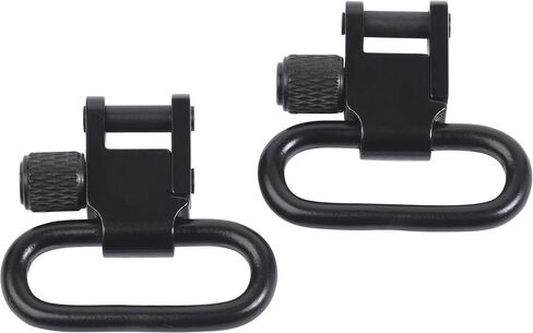 Pair of 1 Inch Tri-Lock Gun Sling Swivels All Metal (Three Color Options) in Saudi Arabia
