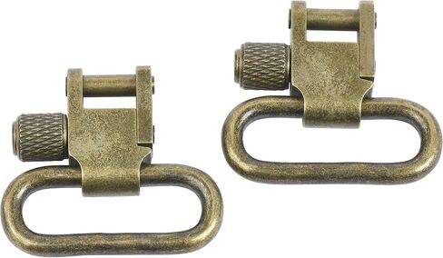 Pair of 1 Inch Tri-Lock Gun Sling Swivels All Metal (Three Color Options) in Saudi Arabia