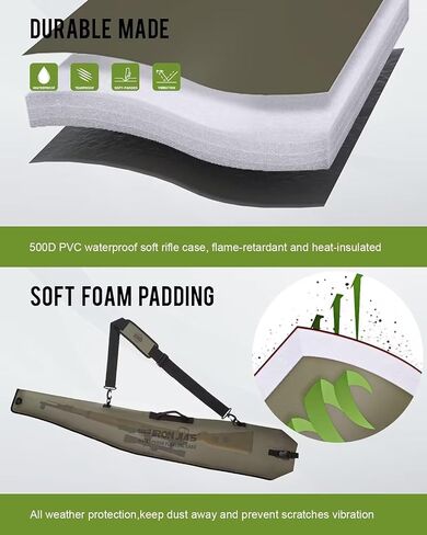 IRON JIA'S Waterproof Long Rifle Case 51" x 11" Floating Dry Bag in Kuwait