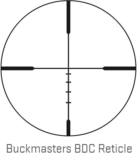 SIG SAUER Buckmasters 3-12x44mm Riflescope | 1" Tube, Second Focal Plane/SFP/F2, Durable, Shockproof, Waterproof, & Fogproof Construction, Flip-Back Lens Covers Included in Saudi Arabia