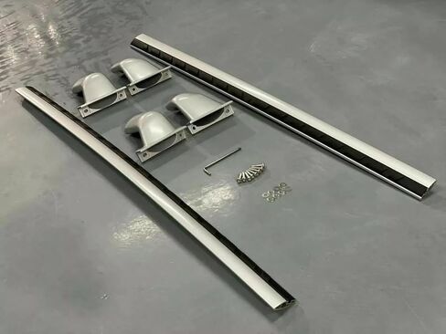 2PCS Silver Roof Bars Cross Bar Fits for 2022 2023 Nissan Pathfinder Roof Carrier Rails Cargo Bars in Saudi Arabia