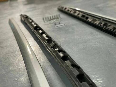 US Stock Silver 2PCS Roof Rack Rail Fits for Acura MDX 2014 2015 2016 2017 2018 2019 2020 2021 Luggage Carriers Crossbars Cross bar roof Rails in Saudi Arabia