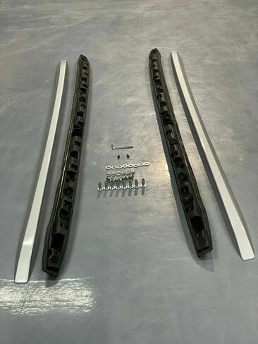 US Stock Silver 2PCS Roof Rack Rail Fits for Acura MDX 2014 2015 2016 2017 2018 2019 2020 2021 Luggage Carriers Crossbars Cross bar roof Rails in Saudi Arabia