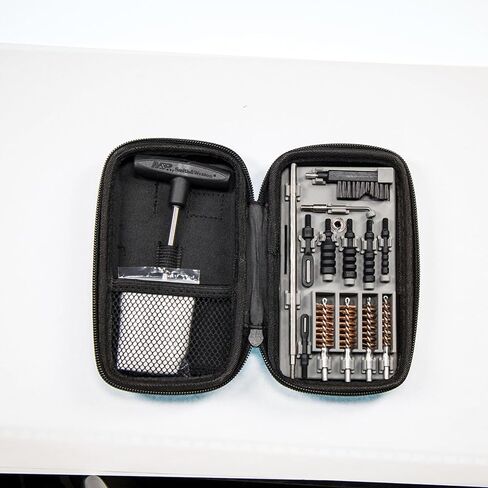 Smith & Wesson Compact Cleaning Kit, Compatible with Rifles, Pistols, and Handguns, for Cleaning, Maintenance, and Gunsmithing in Saudi Arabia