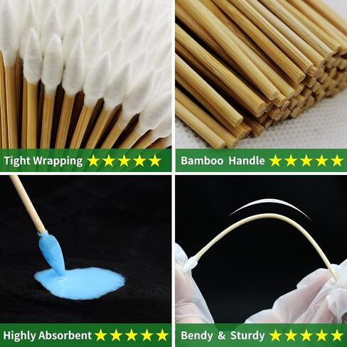 1700PCS gun cleaning supplies—1500PCS Gun Cleaning Patches +200PCS Gun Cleaning swabs,2"x2"Lint Free Gun Cleaning Rags,6"Long Cotton swabs for 9mm and All Caliber of Firearms.Gun Cleaning Kit in Kuwait