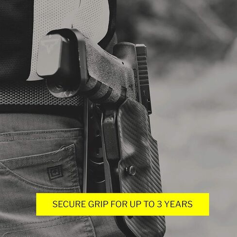 مقابض Talon - مقبض لاصق لـ Glock 19، 19 MOS، 23، 25، 32، 38، 44، 49 - صنع في الولايات المتحدة الأمريكية - سهل التركيب، رفيع للغاية، جر فائق، يعمل في جميع الظروف in Kuwait