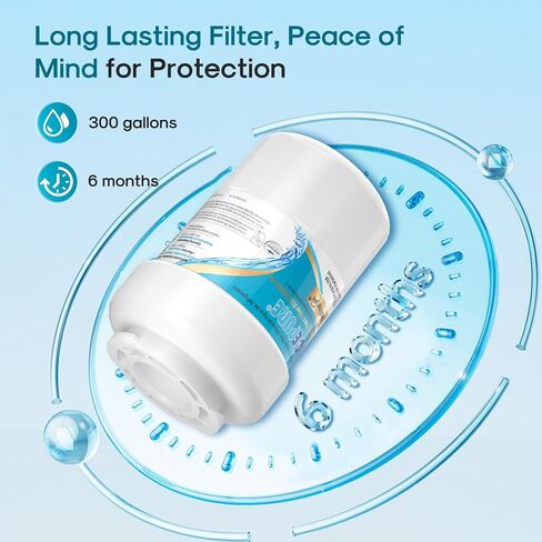 ICEPURE MWF NSF401&473&53 Replacement for GE MWF, MWFP, MWFA, MWFAP, MWFINT, GWF, GWFA, HWF, HWFA, HDX FMG-1, Smartwater, WFC1201, GSE25GSHECSS, 3PACK in Saudi Arabia