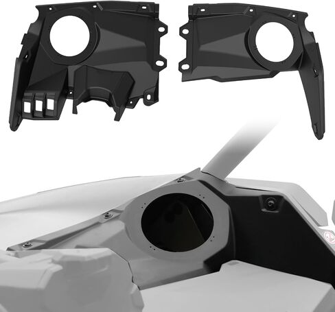 A & UTV PRO Front Dash Speaker Pods, 6.5 inch Speaker Enclosure Panels for 2017-2023 Can Am Maverick X3 / X3 Max Stereo System in Kuwait