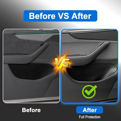 منظم تخزين مخفي الباب المدمج في Tesla Model Y Juniper 2026 ، صندوق القمامة في المقعد الأمامي مع غطاء مفتوح للدفع ، وملحقات ABS ABS المميزة للماء in Kuwait