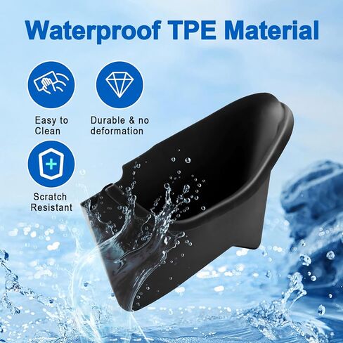 منظم تخزين مخفي الباب المدمج في Tesla Model Y Juniper 2026 ، صندوق القمامة في المقعد الأمامي مع غطاء مفتوح للدفع ، وملحقات ABS ABS المميزة للماء in Kuwait