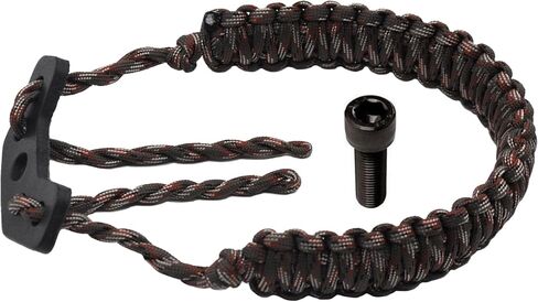 250 Paracord Bow Archery Wrist Sling - Multi Functional Survival Compound Wrist Sling for Hunting & Shooting - No Stabilizer Needed-Successive Length 20 Feet in Kuwait
