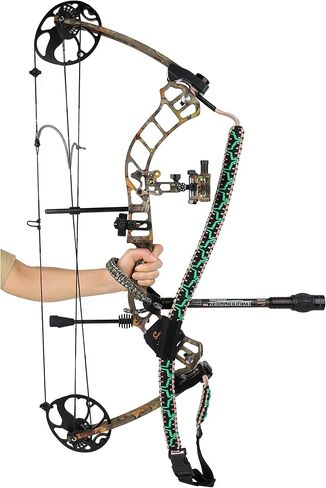 حمالة القوس المركبة من SUNYA مع نظام اتصال مغناطيسي مطور V2. حمالة كتف خفيفة الوزن بدون استخدام اليدين لصيد القوس والرماية الميدانية وثلاثية الأبعاد in Kuwait