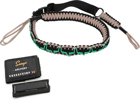 حمالة القوس المركبة من SUNYA مع نظام اتصال مغناطيسي مطور V2. حمالة كتف خفيفة الوزن بدون استخدام اليدين لصيد القوس والرماية الميدانية وثلاثية الأبعاد in Kuwait