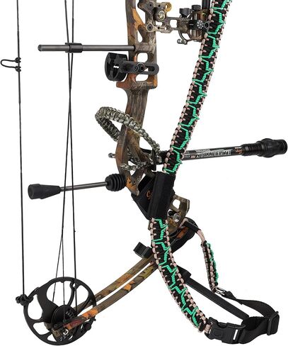 حمالة القوس المركبة من SUNYA مع نظام اتصال مغناطيسي مطور V2. حمالة كتف خفيفة الوزن بدون استخدام اليدين لصيد القوس والرماية الميدانية وثلاثية الأبعاد in Kuwait