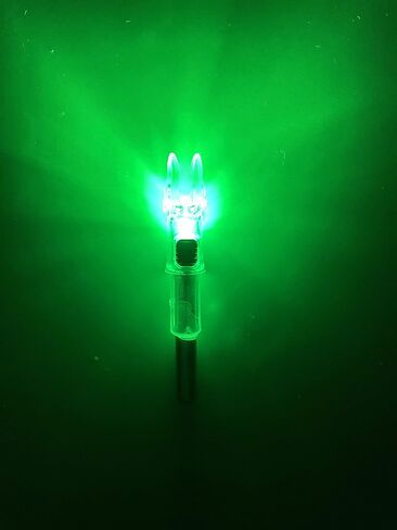 DEEPOWER S Lighted Nocks for Arrows .244/6.2mm 6/12 Pack Lighted Arrow Nocks for Archery Hunting in Kuwait